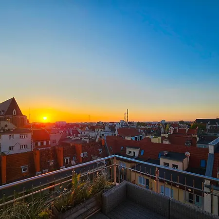 Apartment Panorama View -lux 100m2 With Terrace As Rynek510 Wroclaw