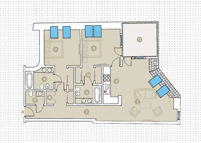 Appartamento Panorama View -lux 100m2 With Terrace As Rynek510 *